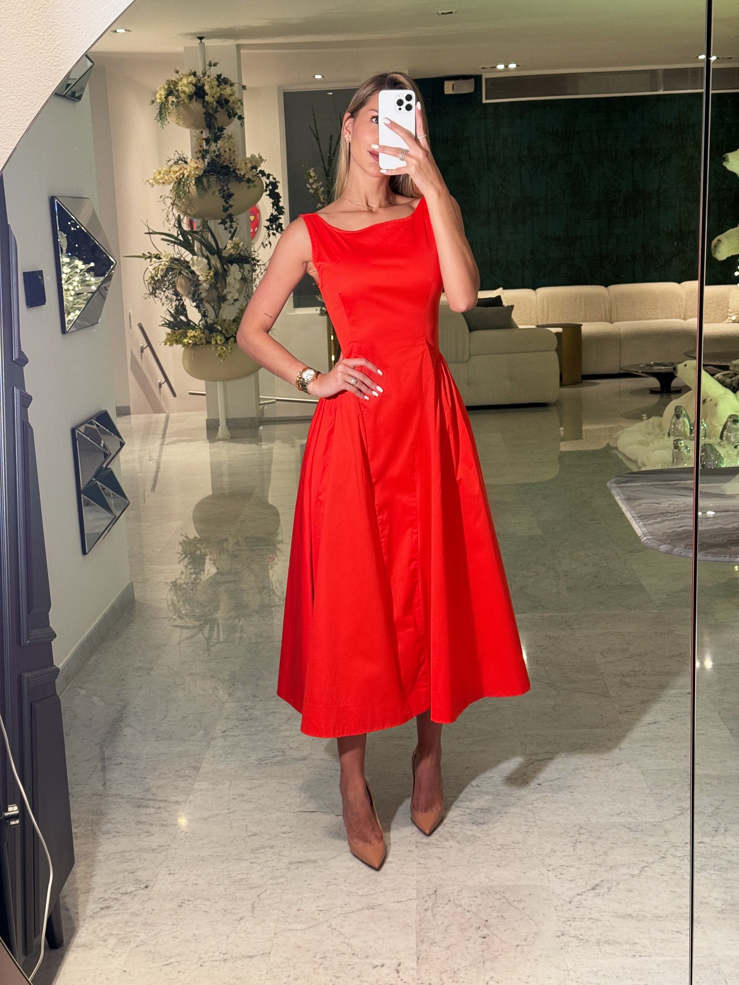 Vestido rojo skytomoon