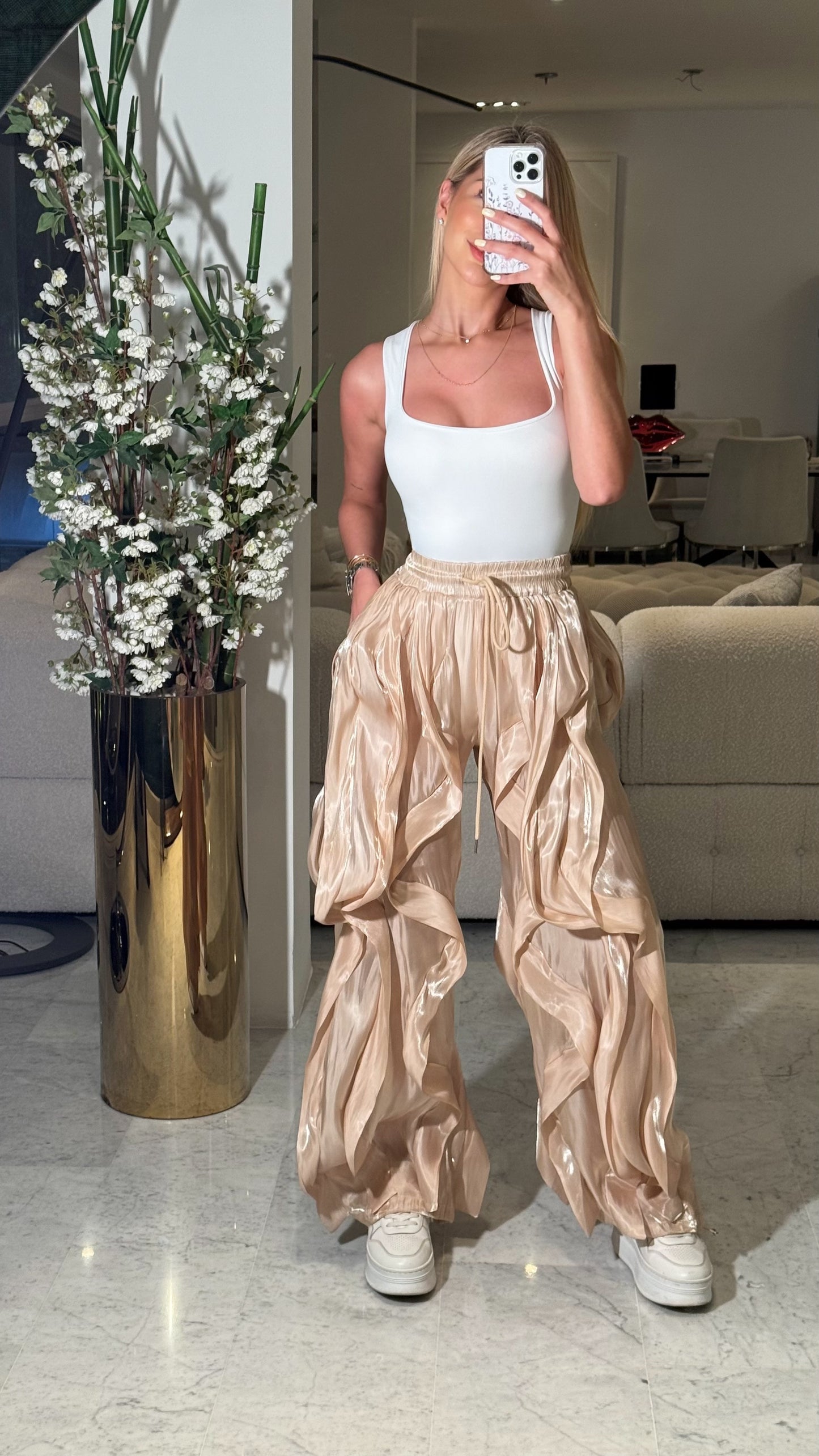 Pants brillantes love highlight