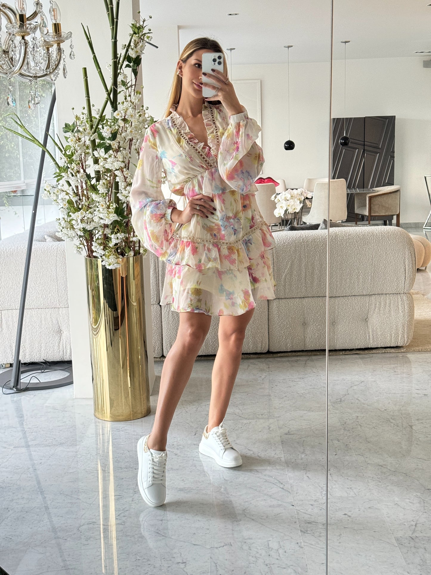Vestido floreado