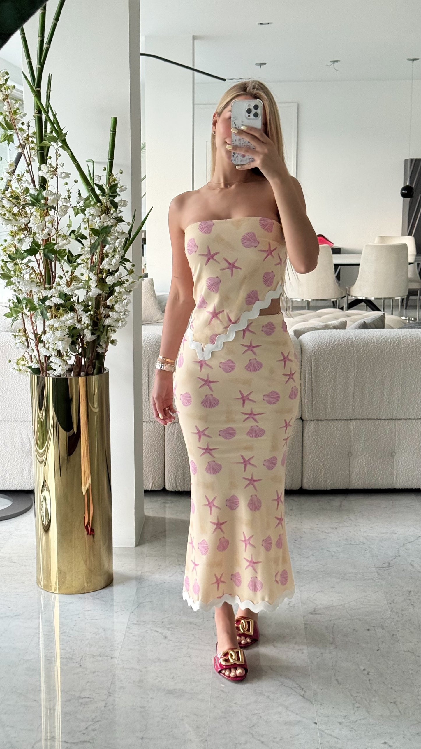 set amarillo de estrellas the vintage shop