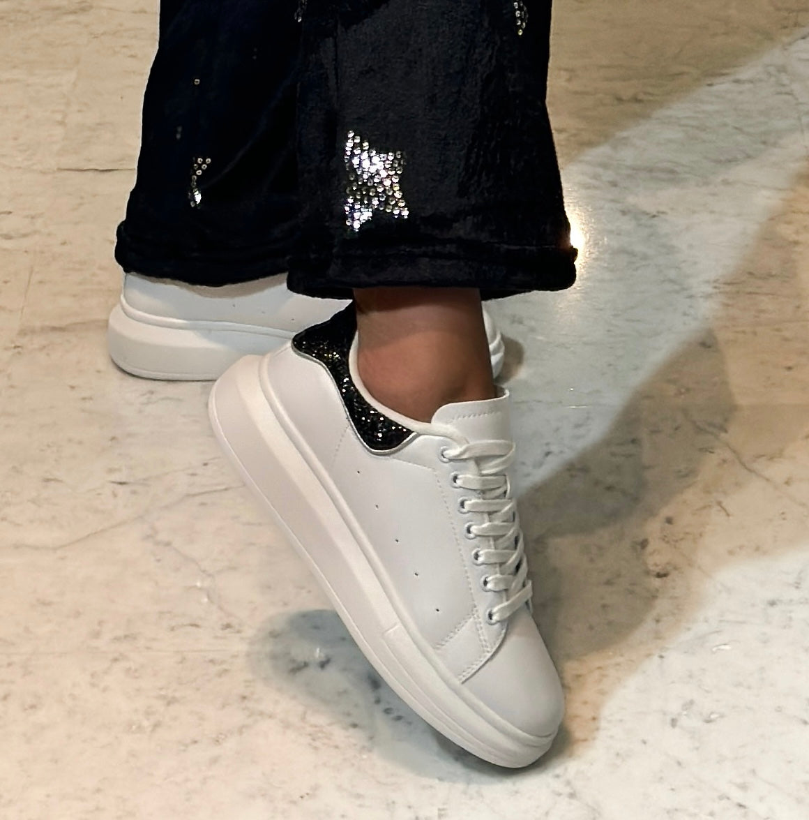 Sneakers AM brillante negro