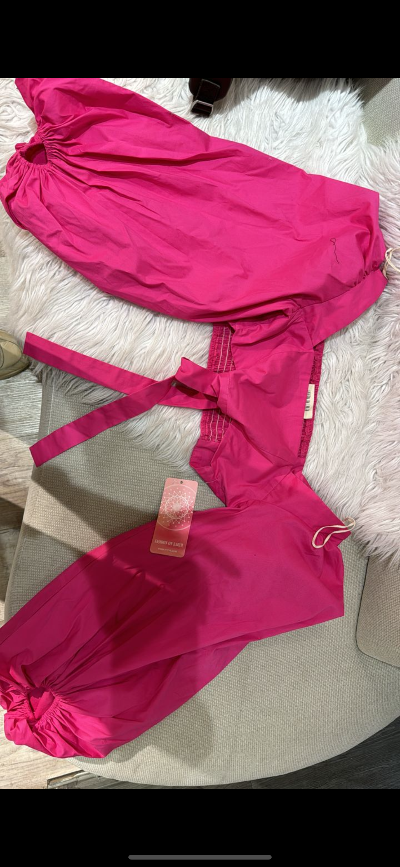 Camisa fucsia mangalarga