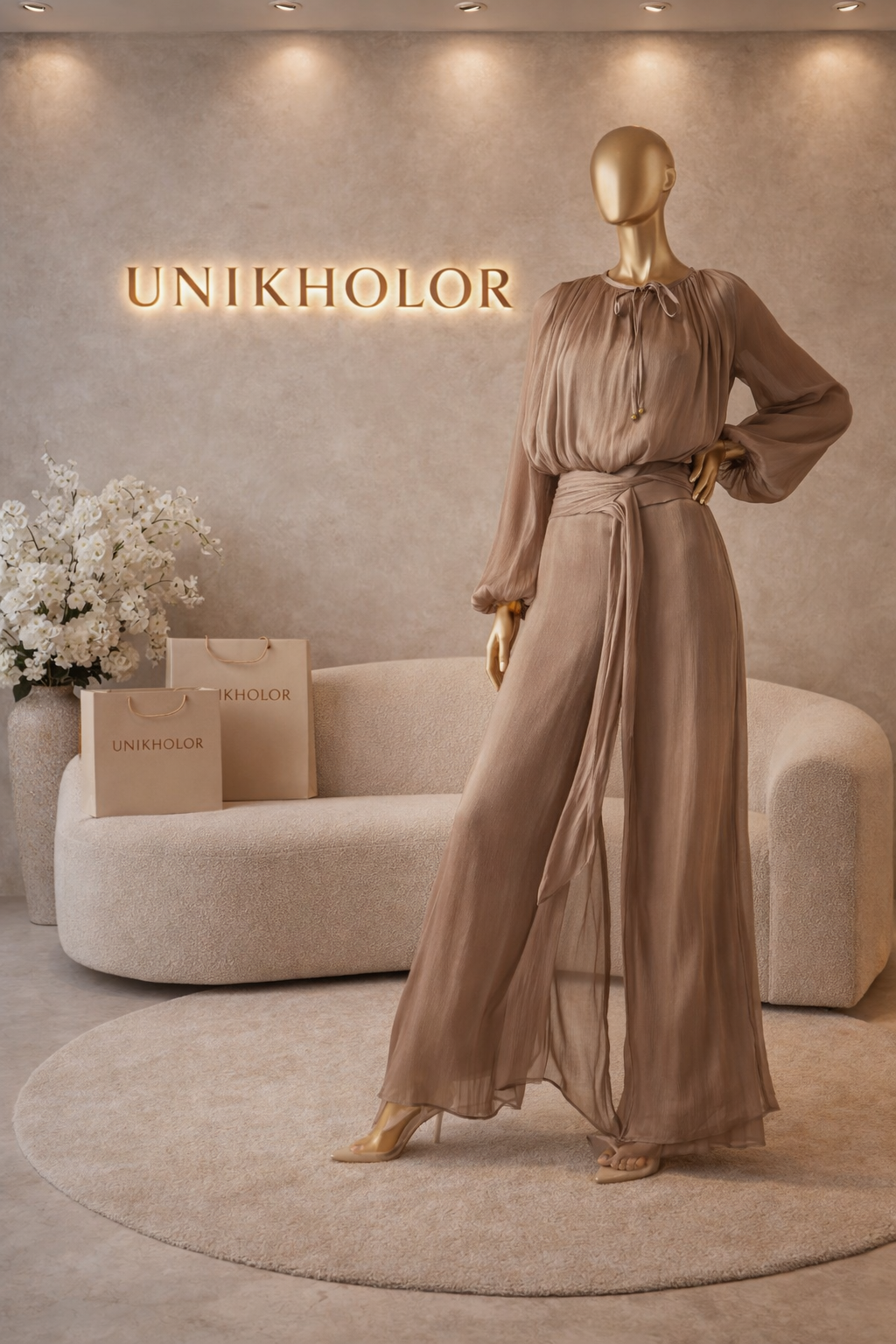 Jumpsuit mangalarga satinado cb 1/1 $115