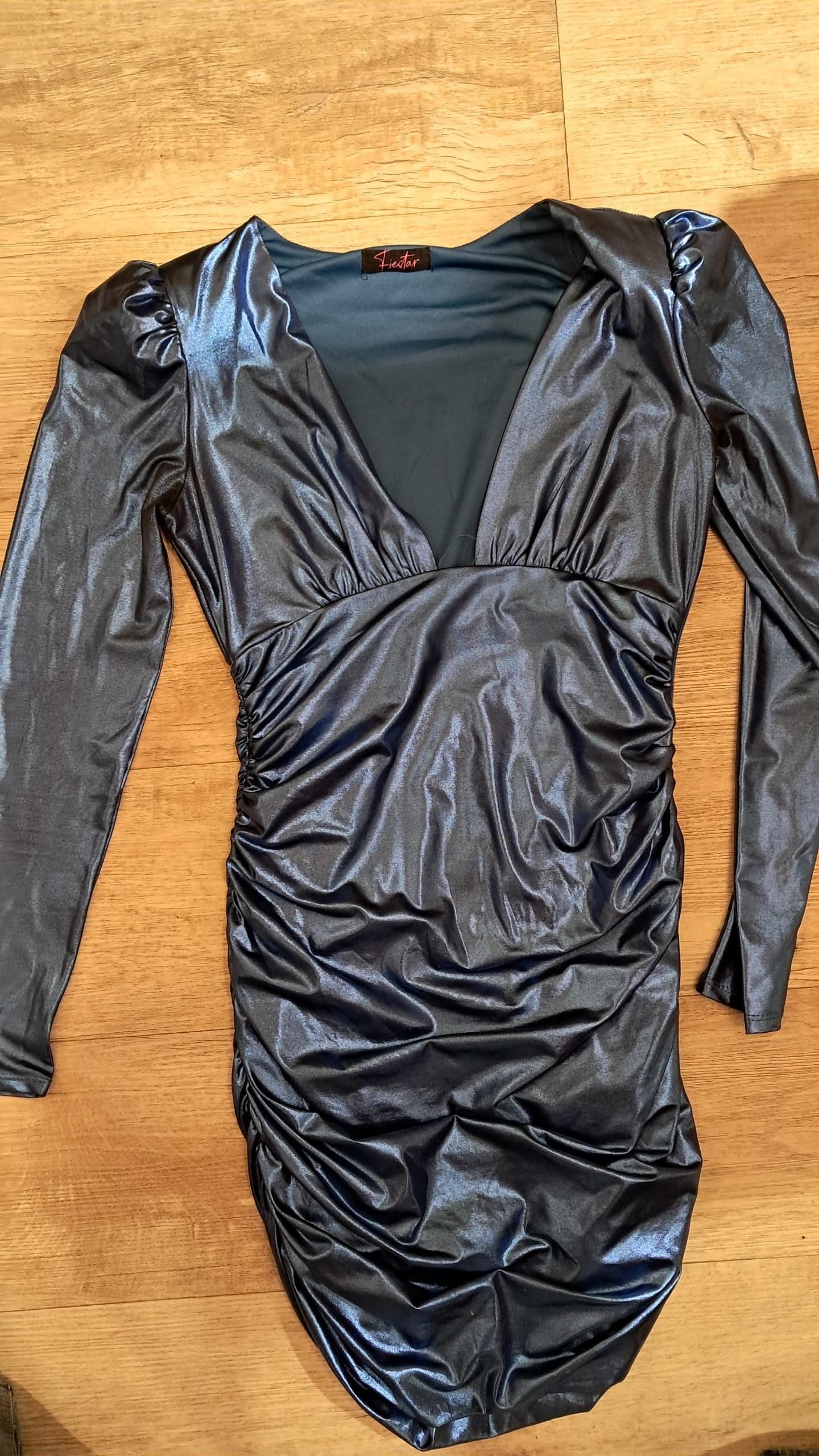 Vestido azul stretch fiestar