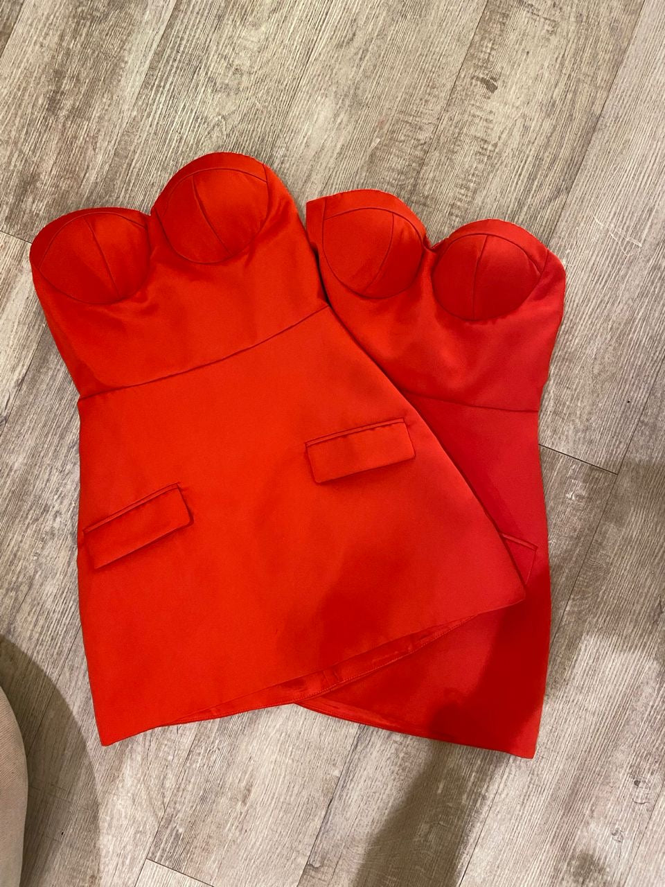 Vestido corto rojo cb 2S 115$
