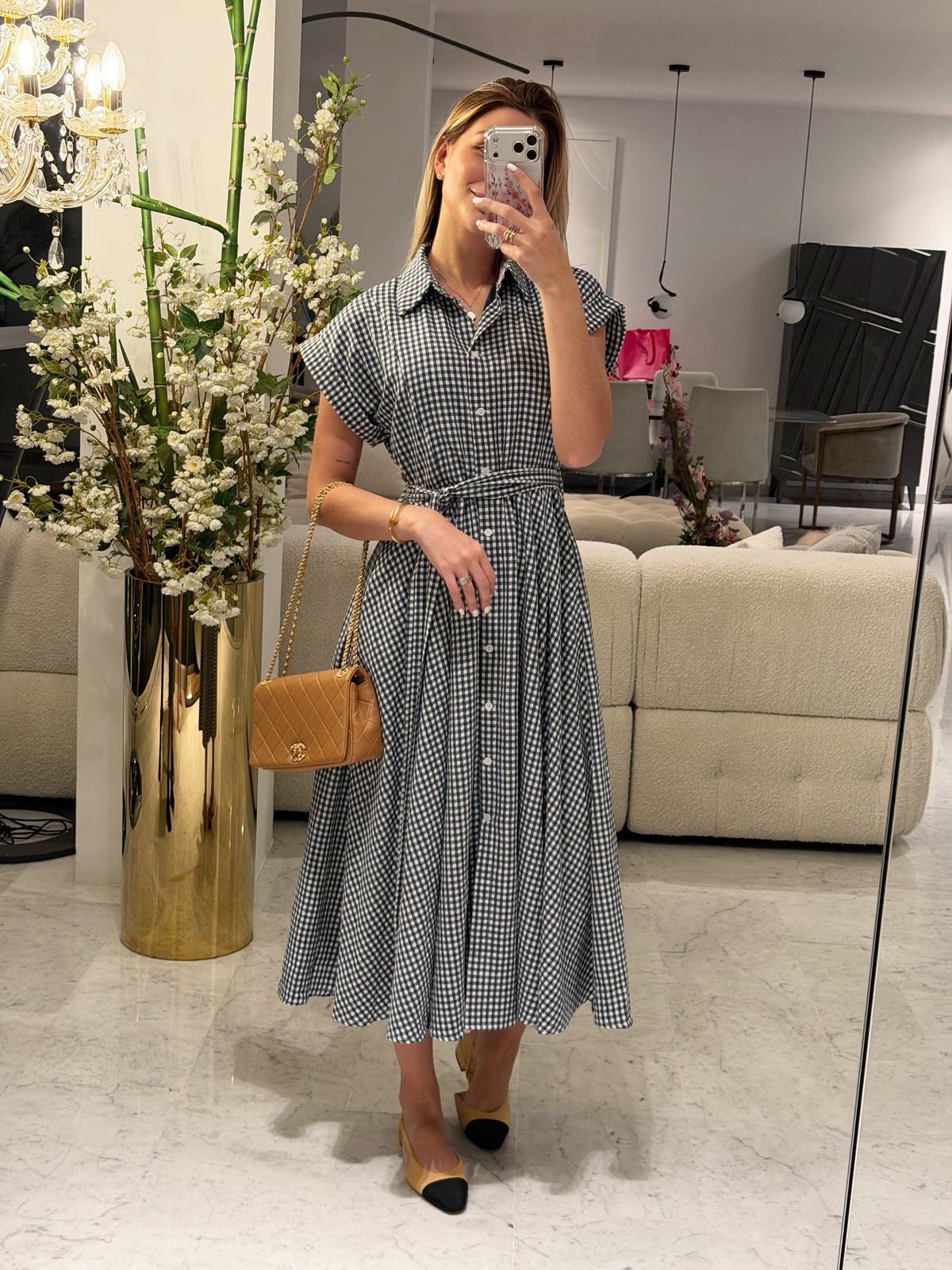 Vestido de cuadros bighit