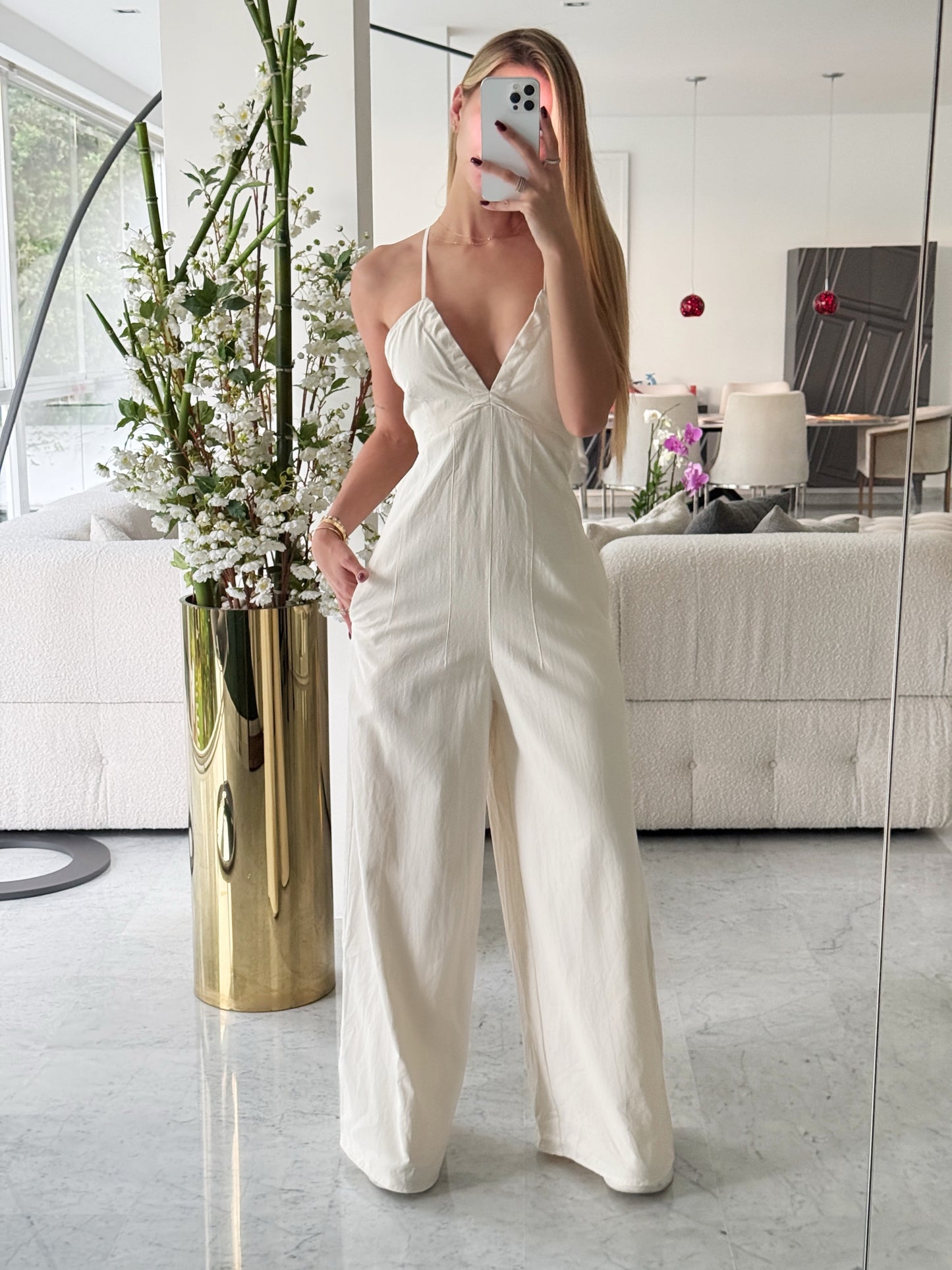 Jumpsuit kaki miou muse