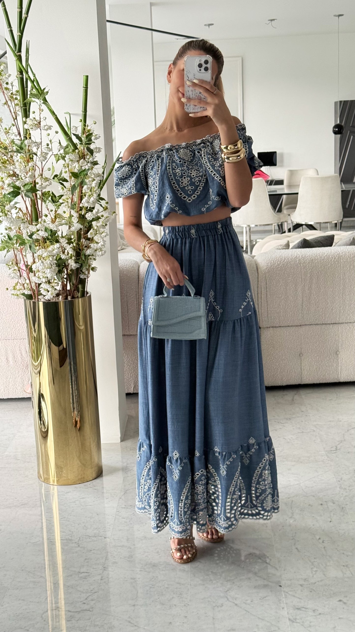 Set de top y falda vivabella