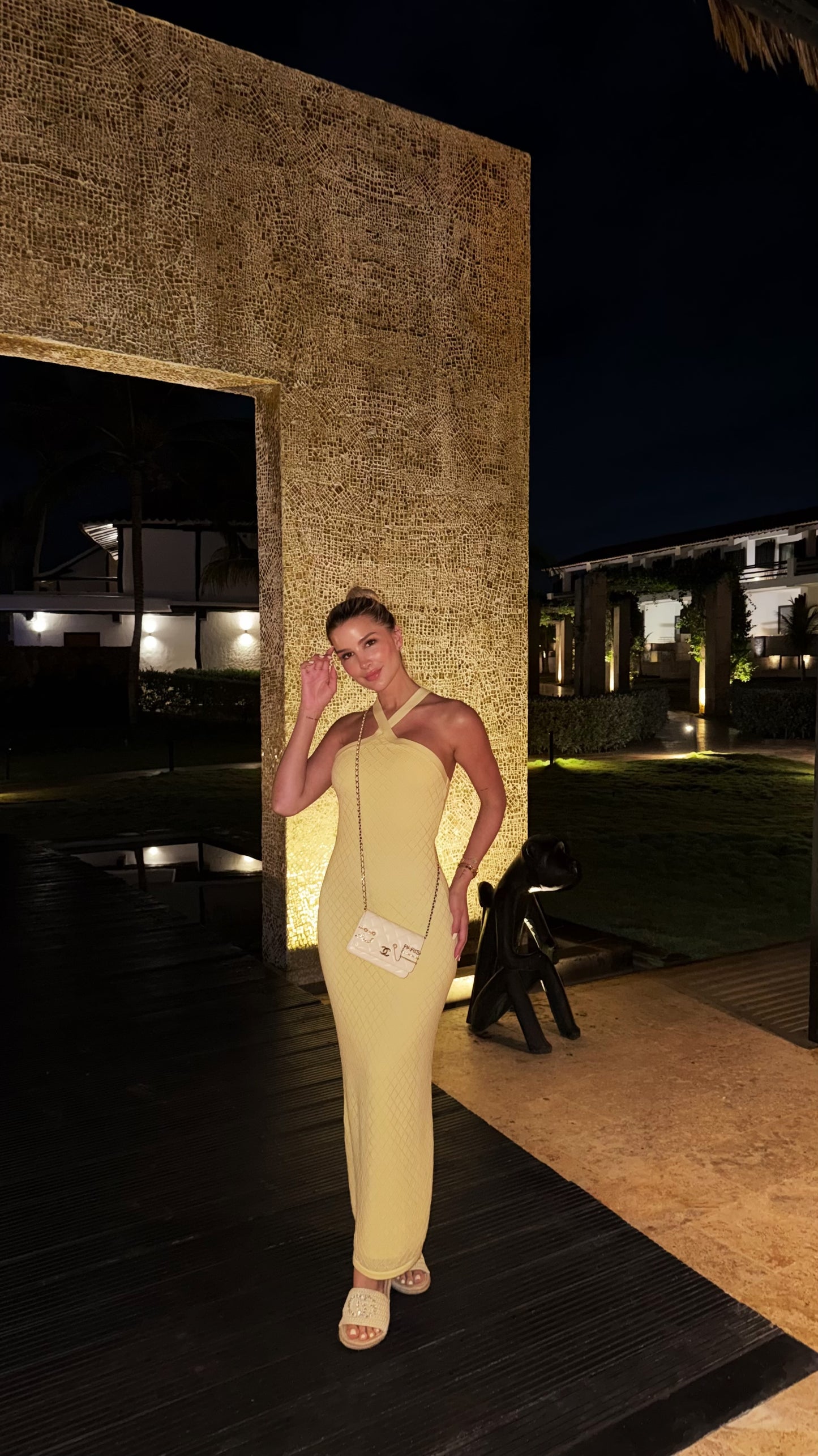 Vestido amarillo cb
