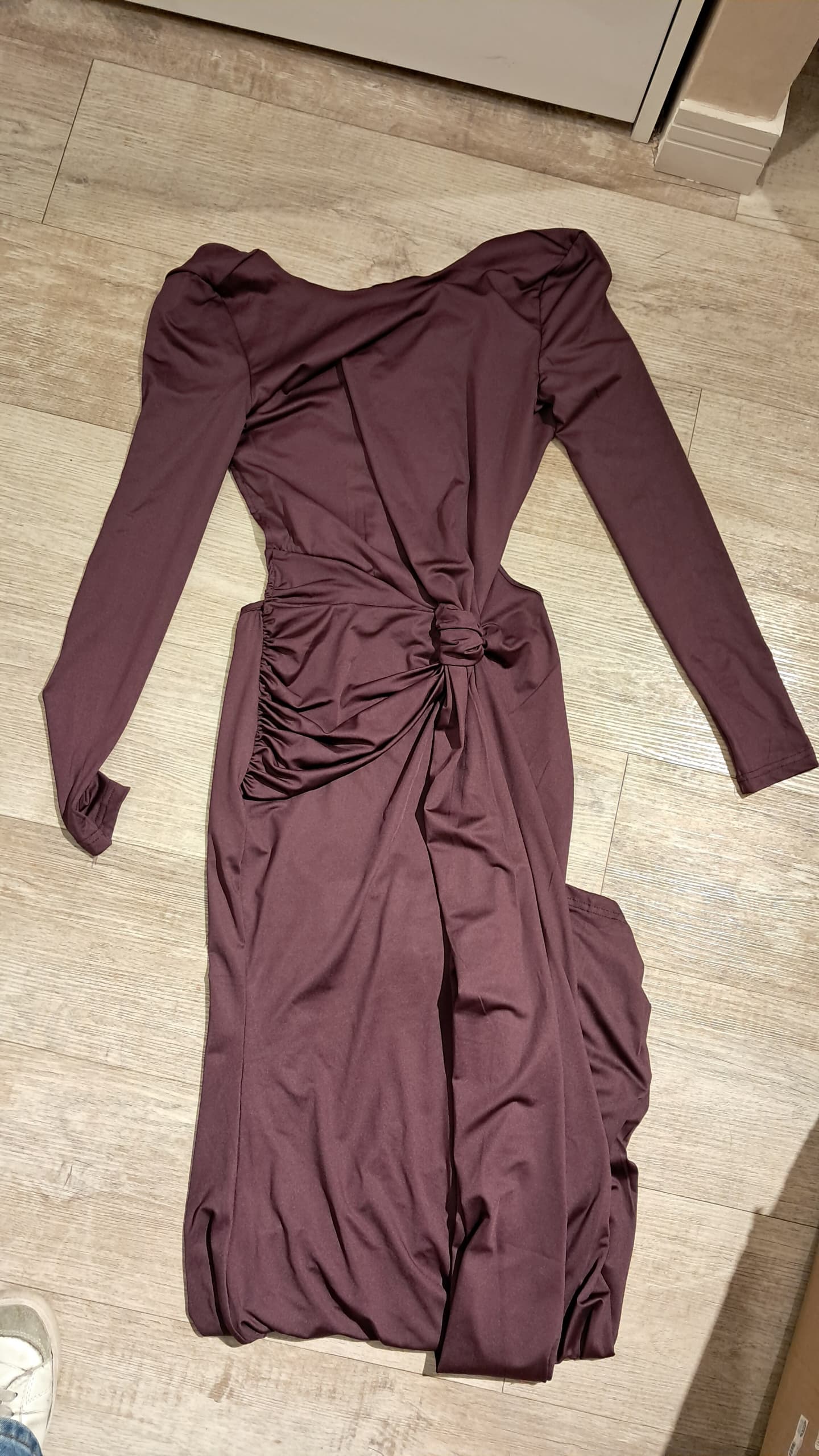 Vestido morado mangalarga cb 1S $