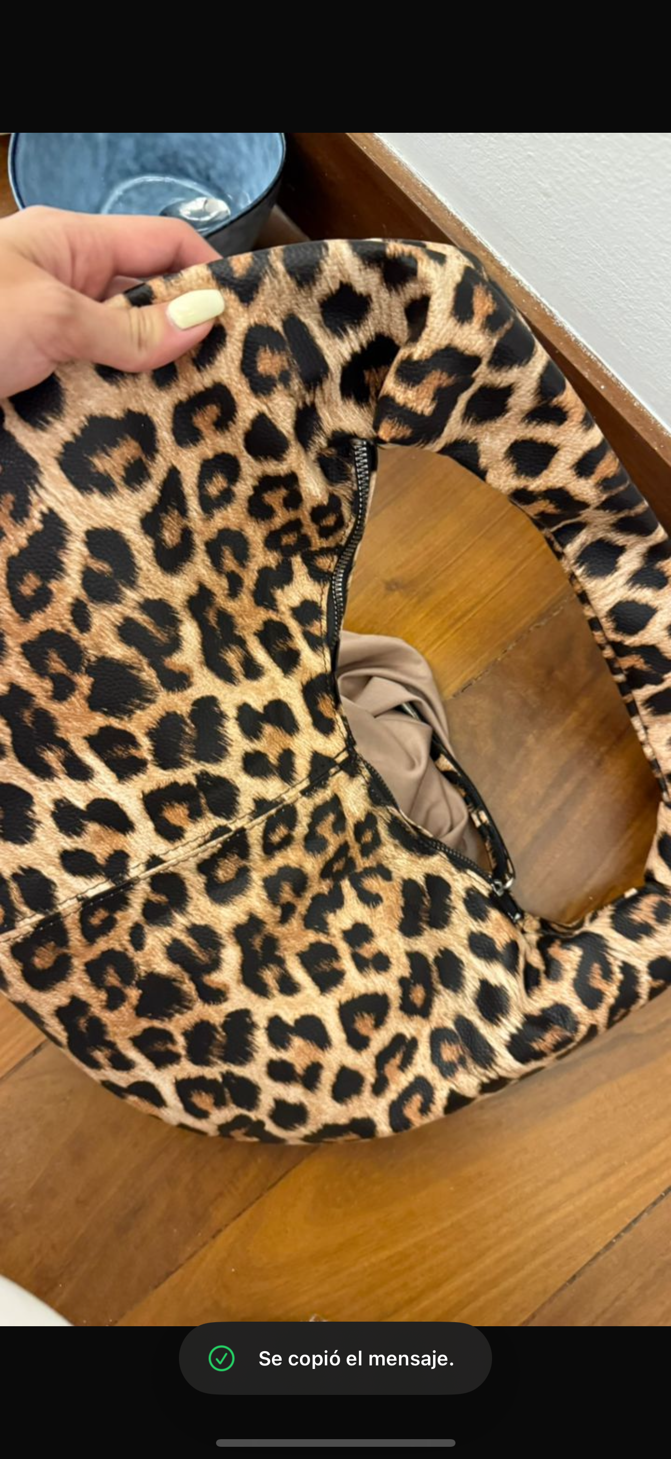 Cartera leopardo. 65$