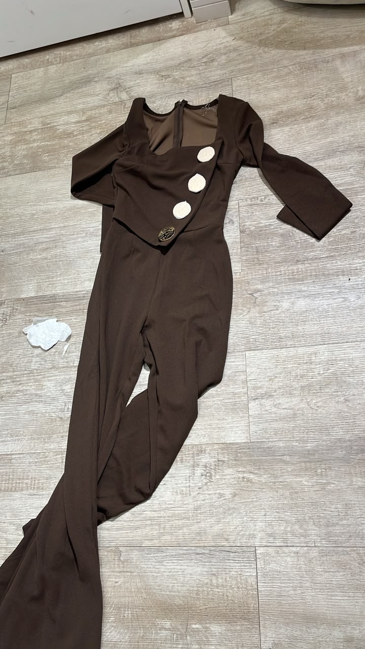 jumpsuit mangalarga marrón cb $115