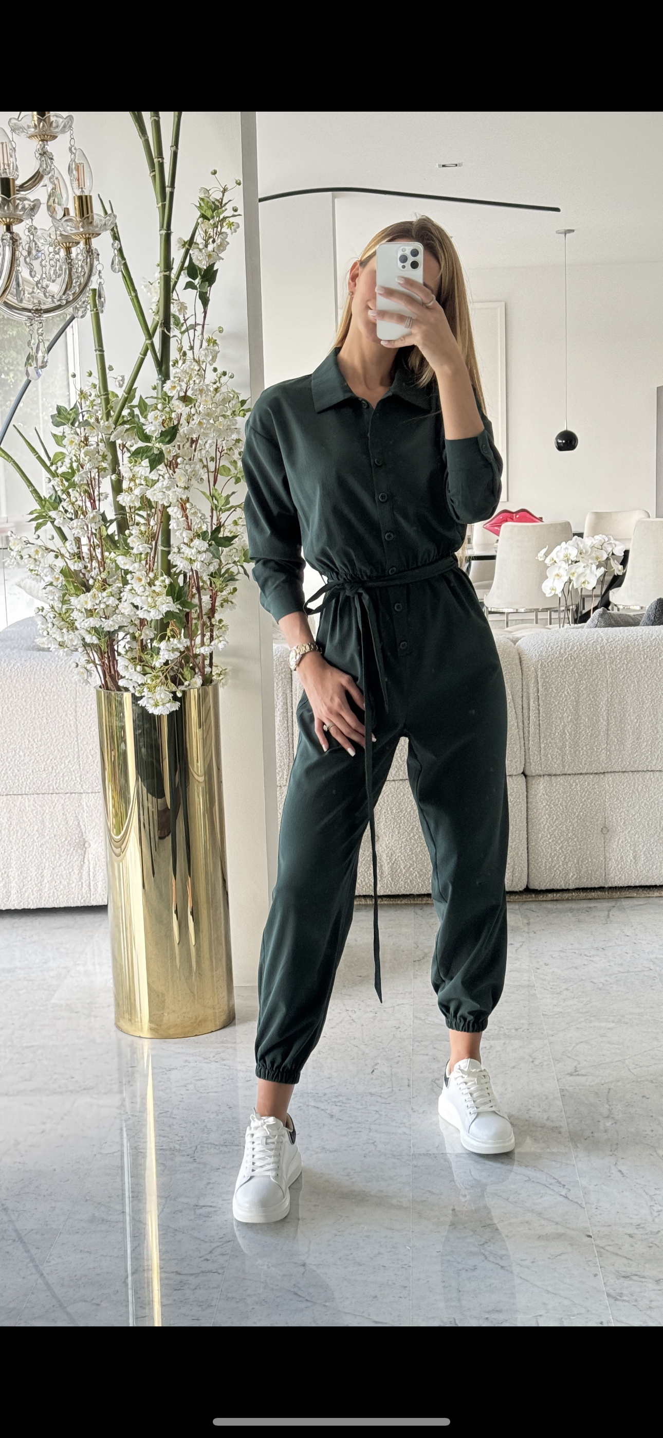Jumpsuit verde hyfve talla S. 55$