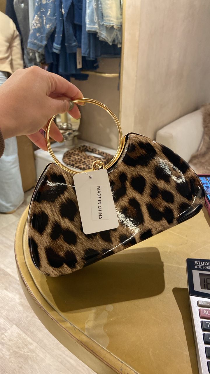 Cartera animal print Cb