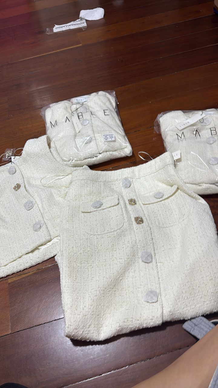 Set Mable de top y falda larga