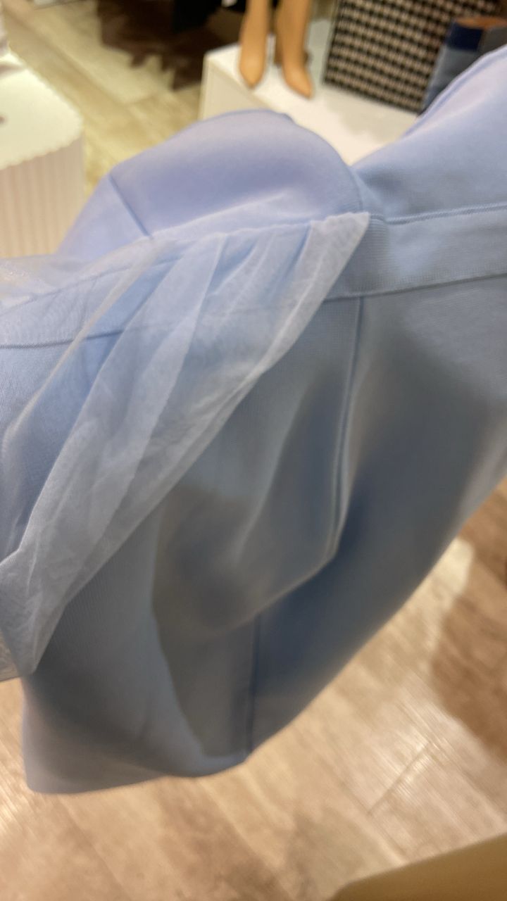Vestido azul bebé bandage
