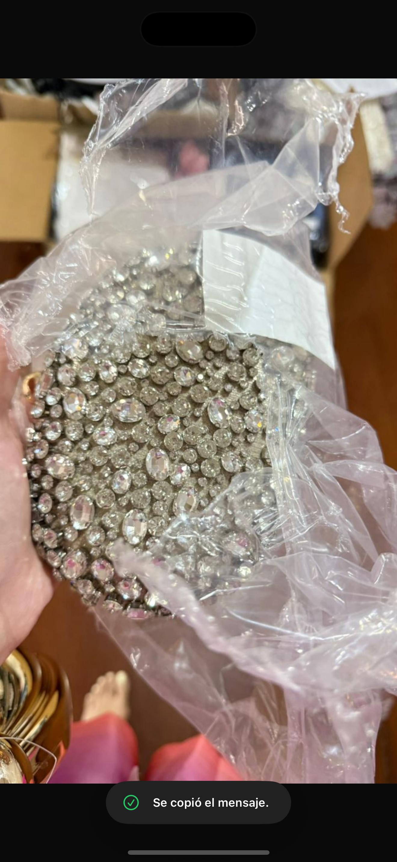 Cartera de brillantes cb