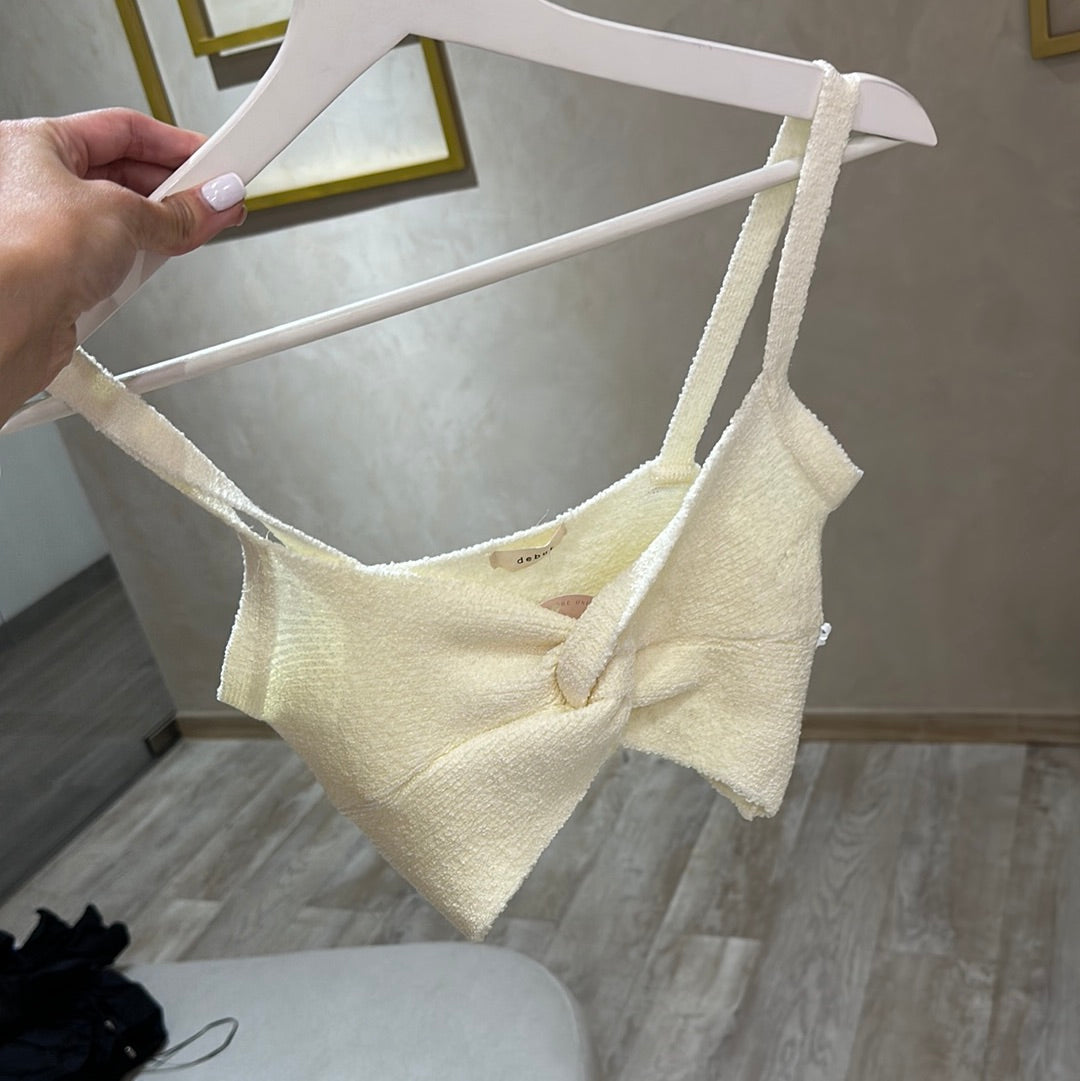 croptop beige nudo