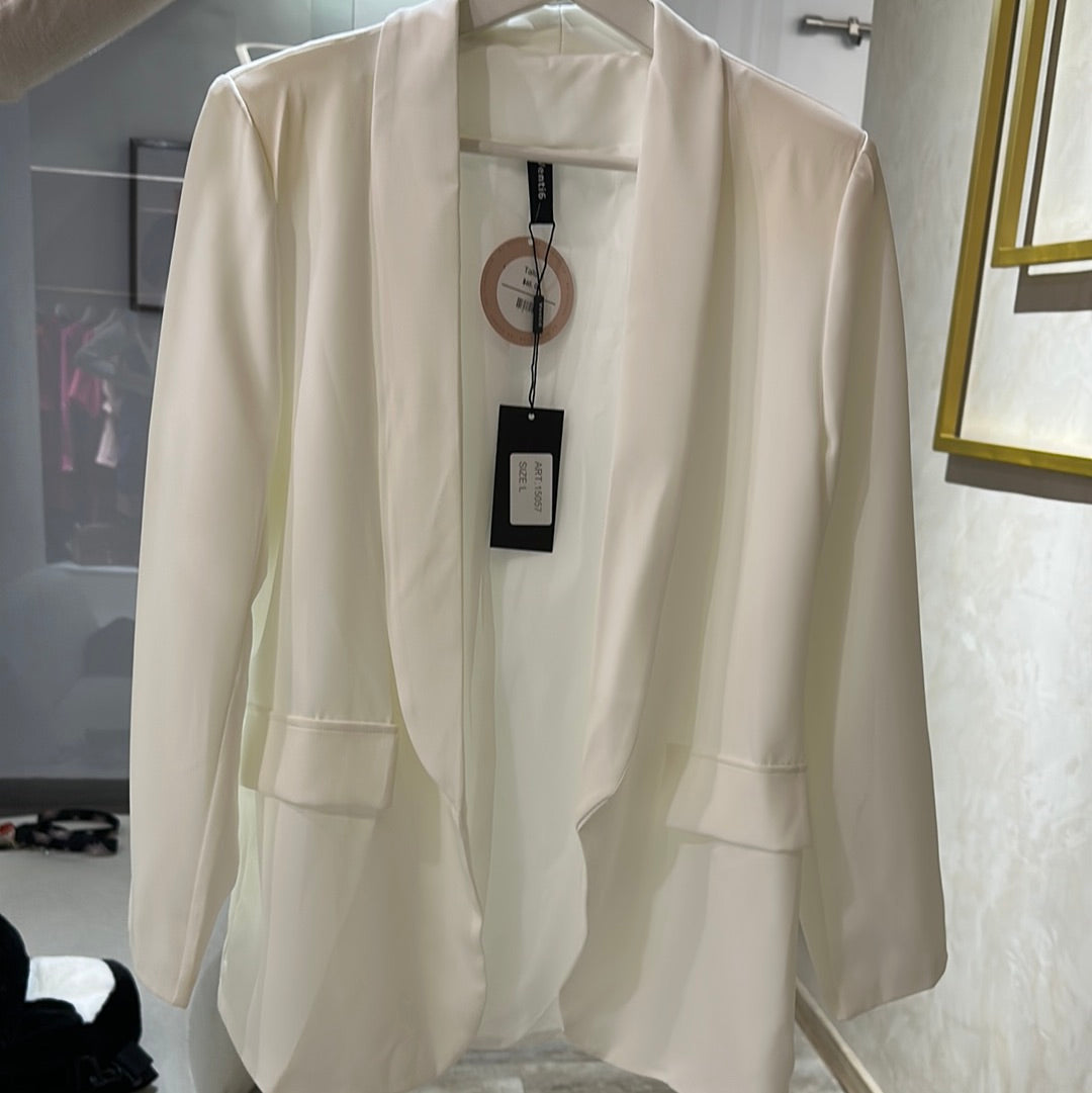 Blazer blanco básico