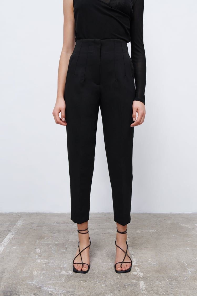 Pant de vestir negro