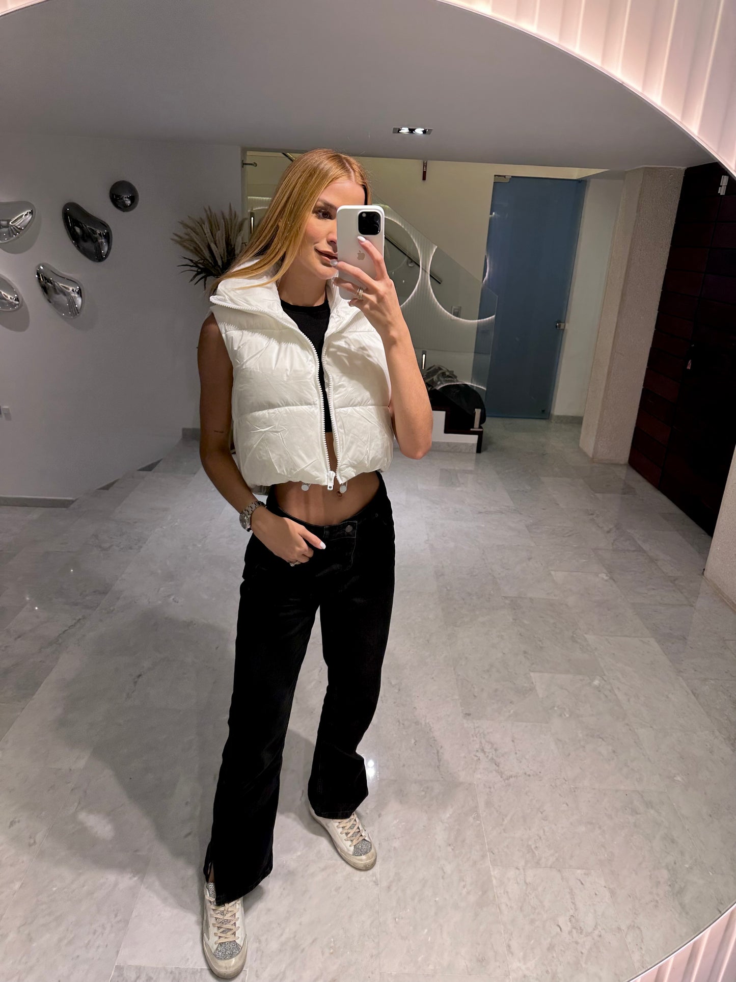 Chaleco blanco