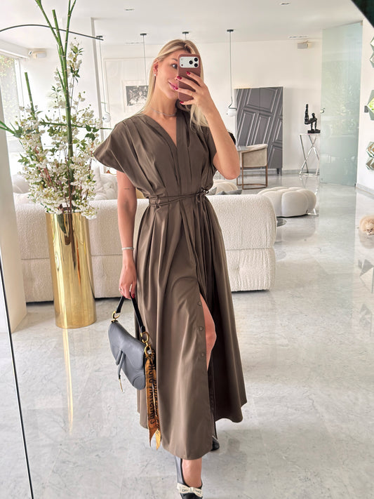 Vestido verde militar cb