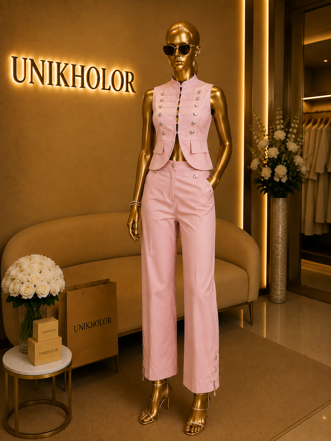 Set rosado Napoleón peekskill