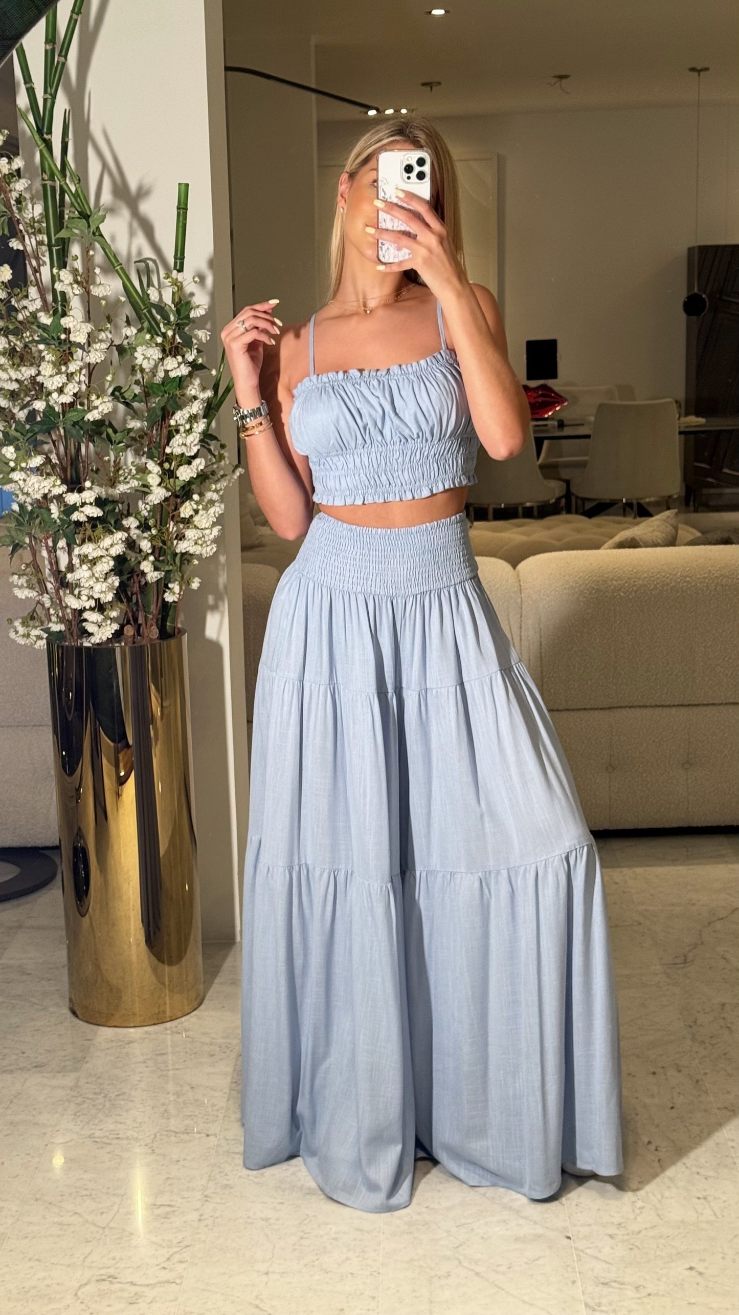 Set azul cameo
