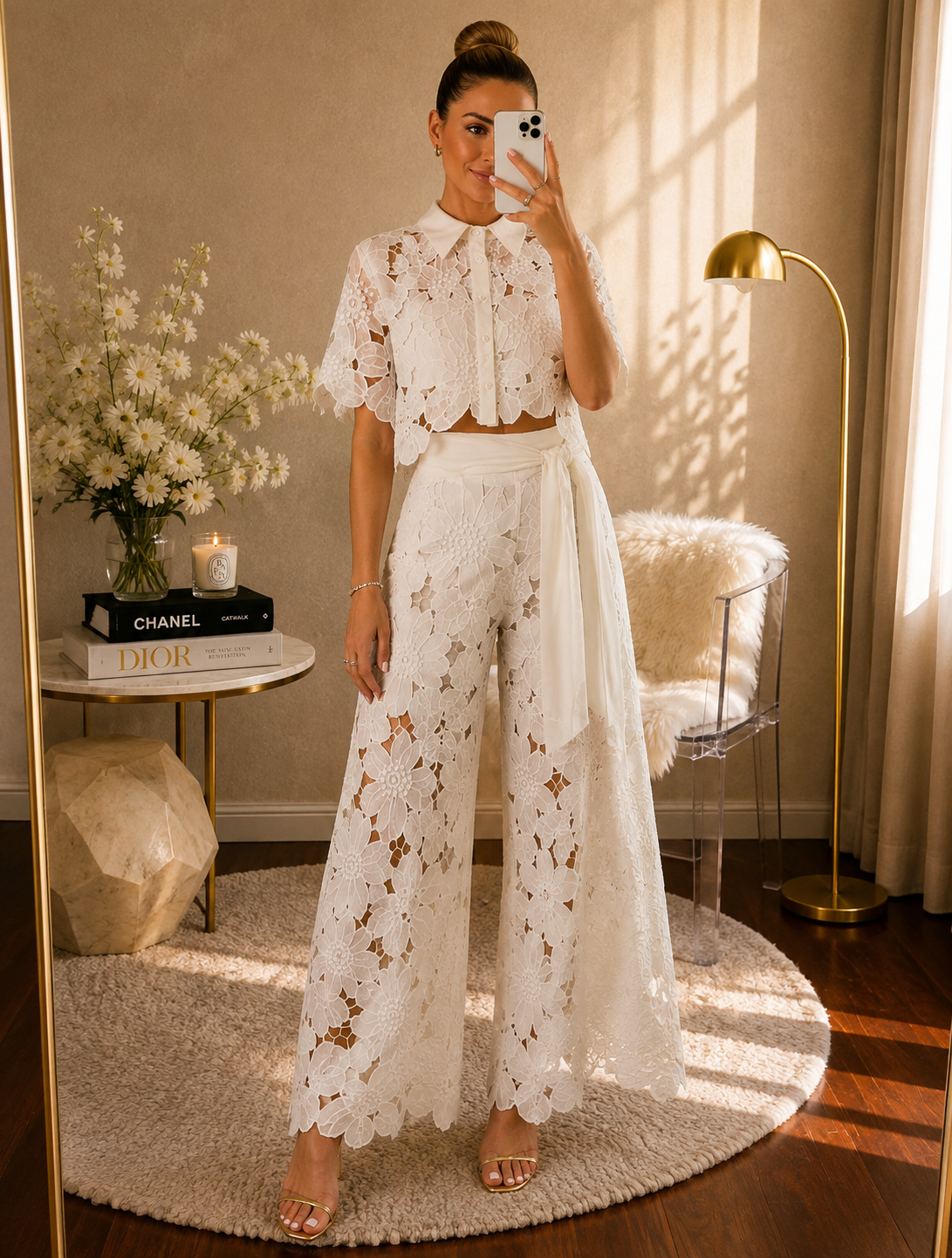 set de encaje blanco cb