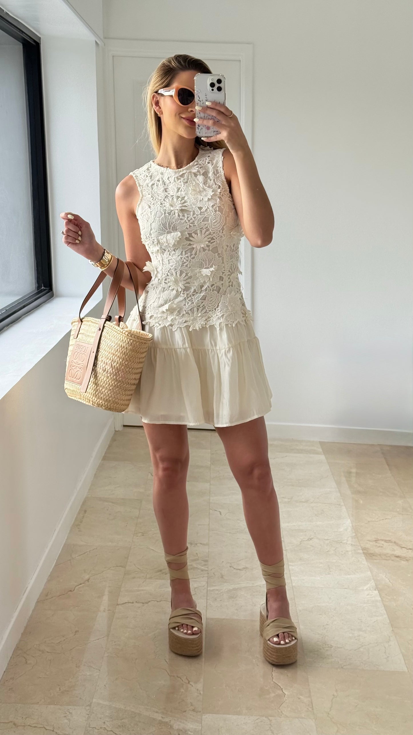 Vestido blanco Ina