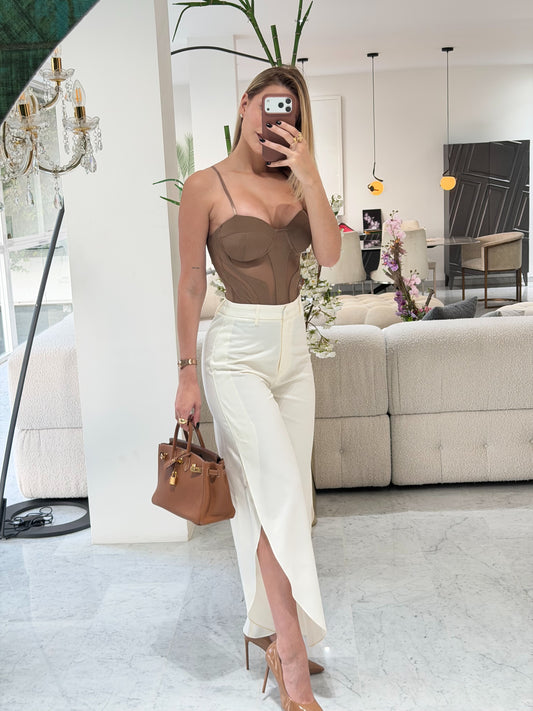 Body marrón kaylee kollection
