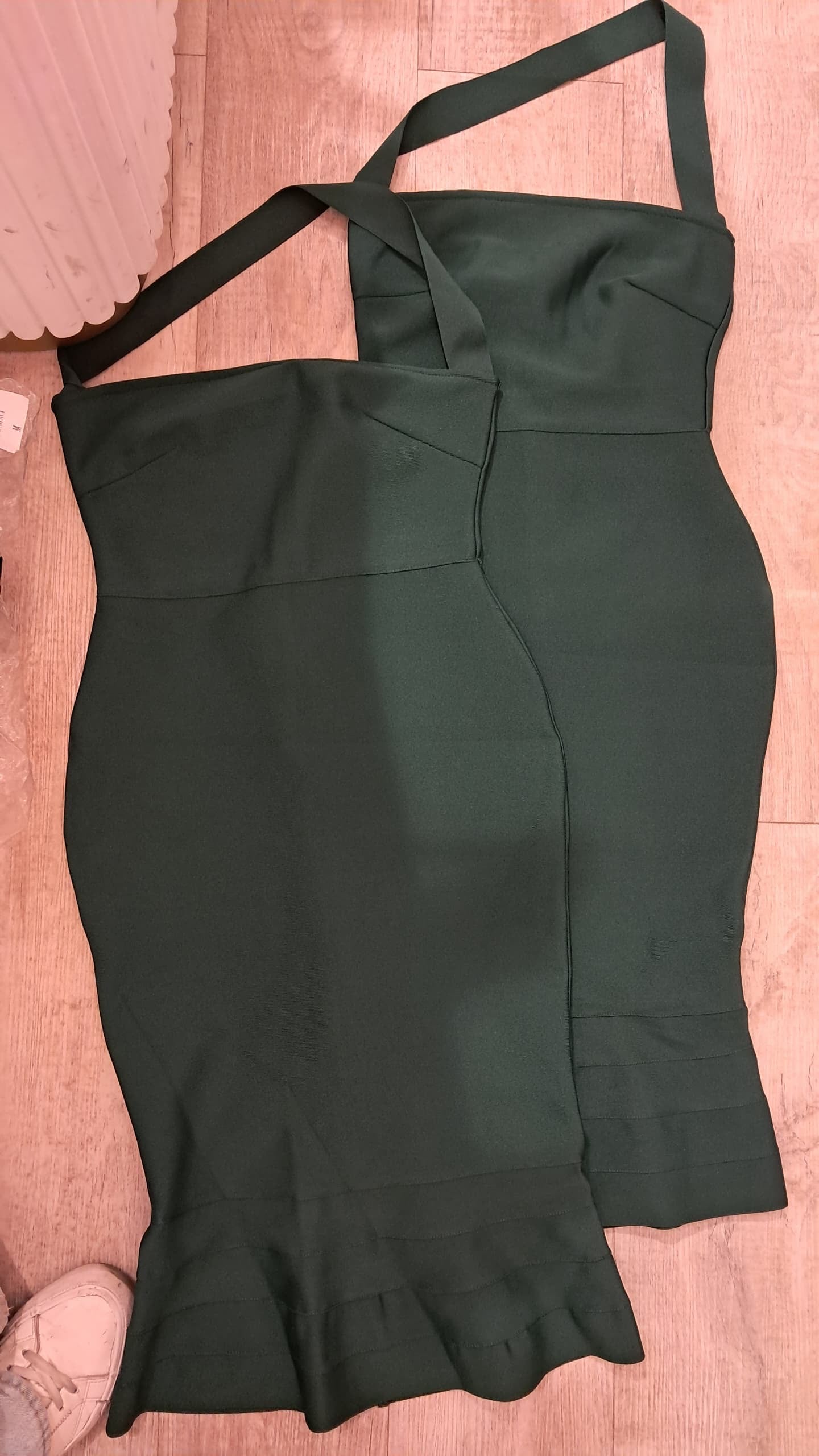 Vestido bandage verde cb