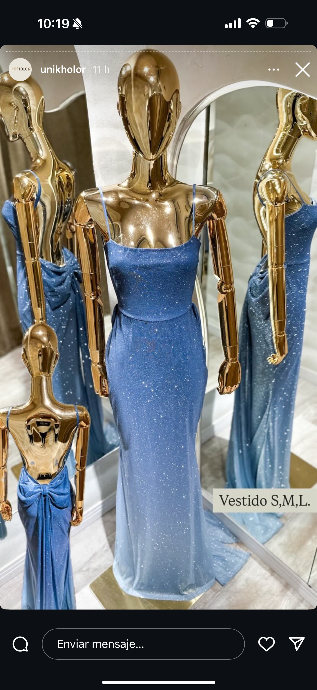Vestido azul lovely day