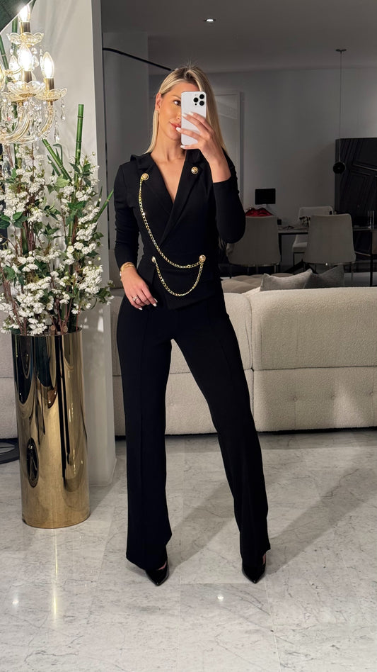 Jumpsuit con cadenas cb