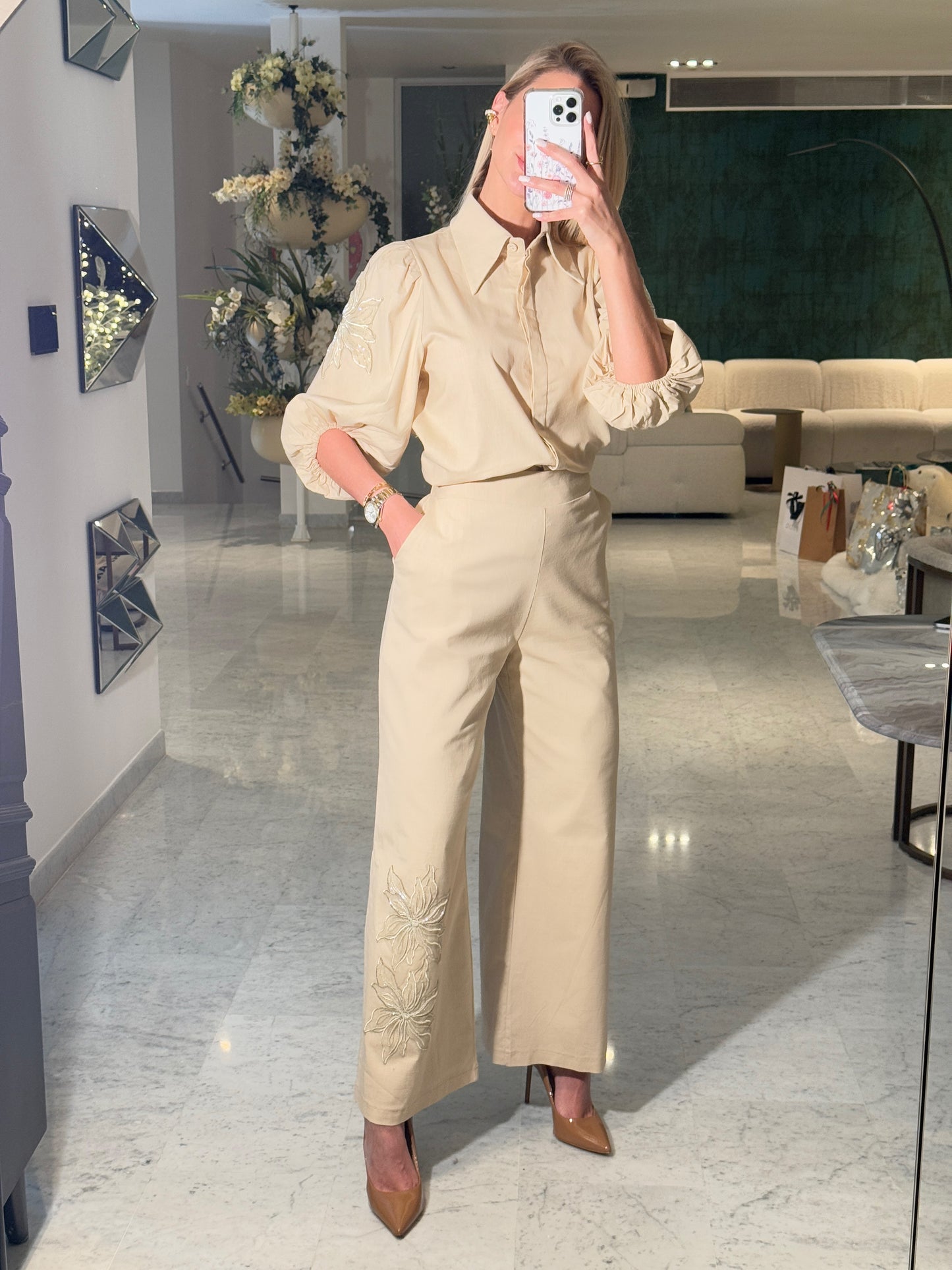 Set beige Greta o creta