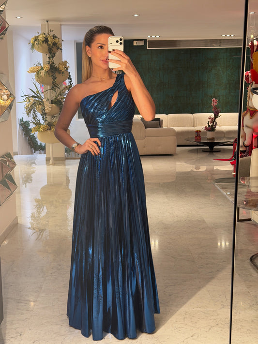 Vestido azul eléctrico cb
