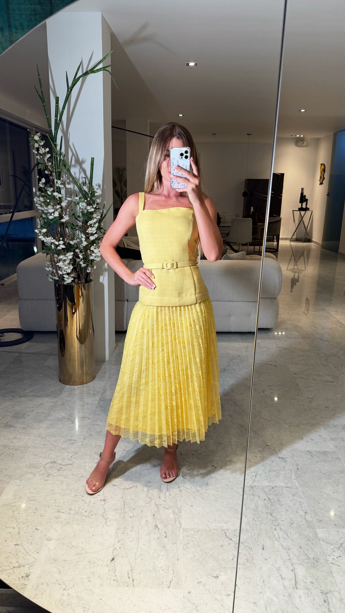 Vestido amarillo Peekskill 1/1/1 120$
