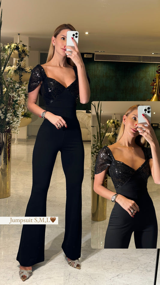 Jumpsuit negro symphony