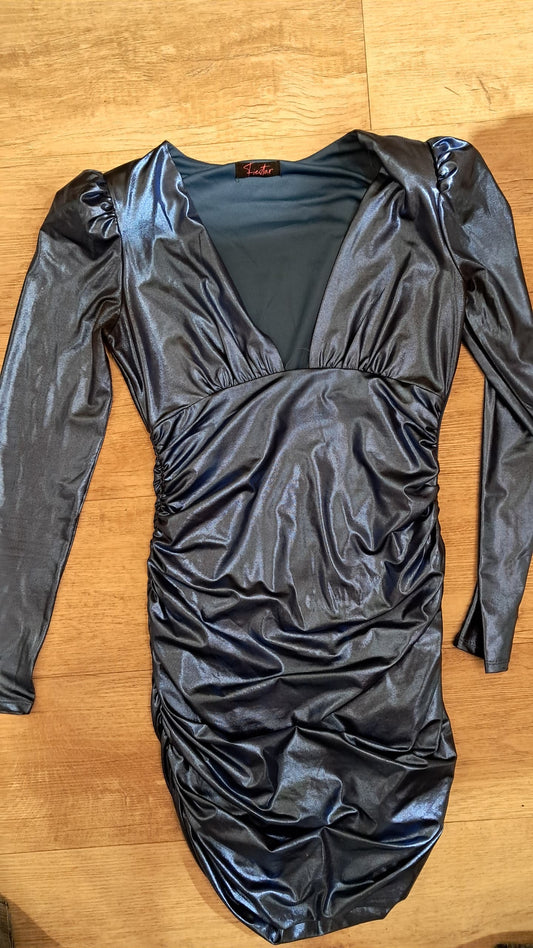 Vestido azul stretch fiestar