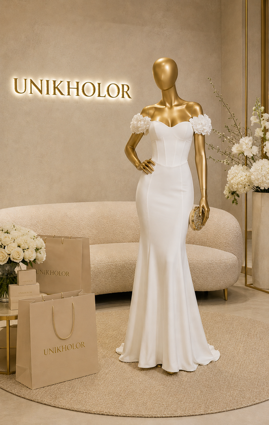 Vestido blanco Corset cb