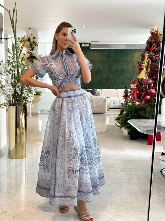 Set lde camisa y falda Lili