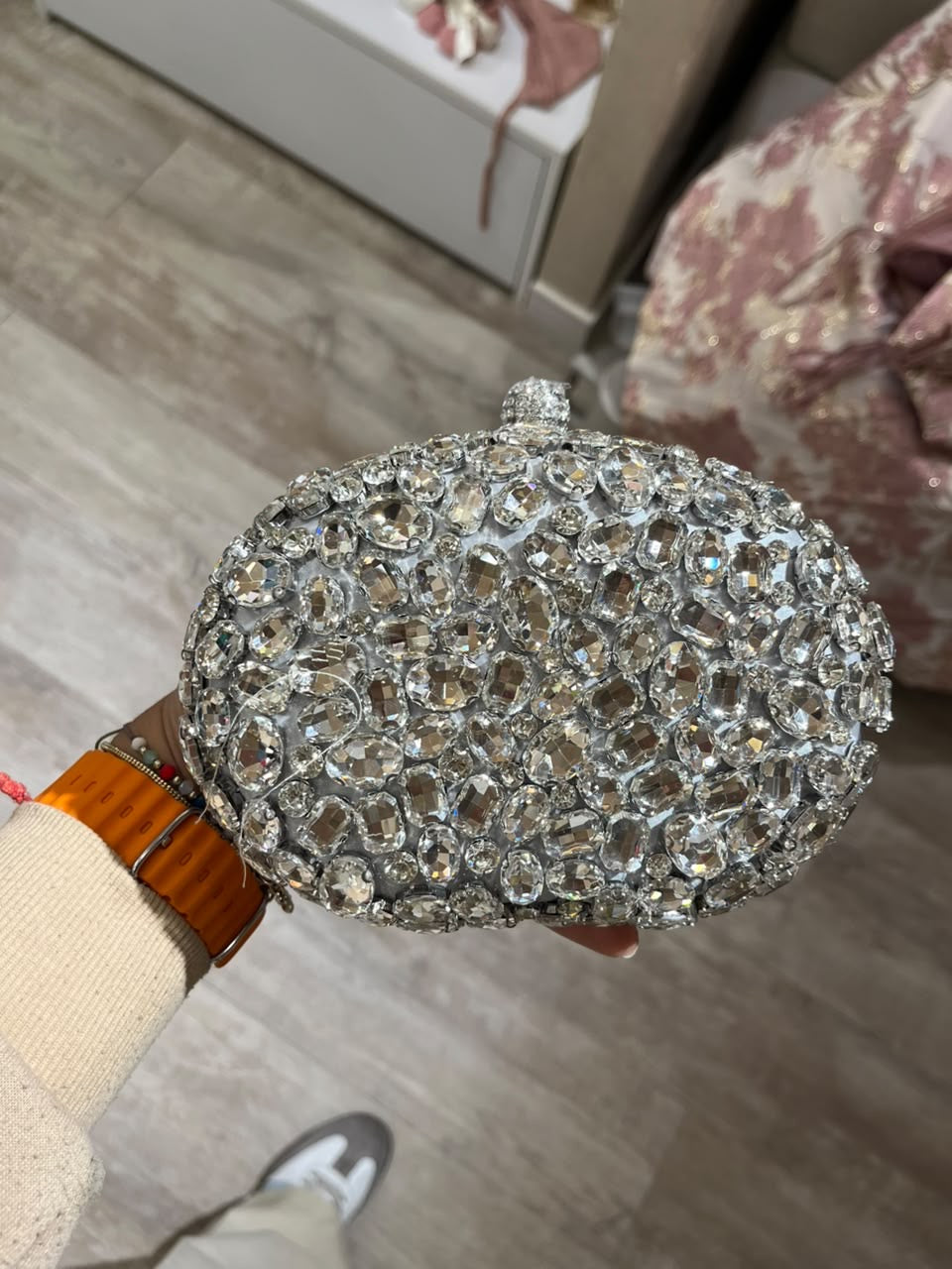 Cartera con brillantes cb