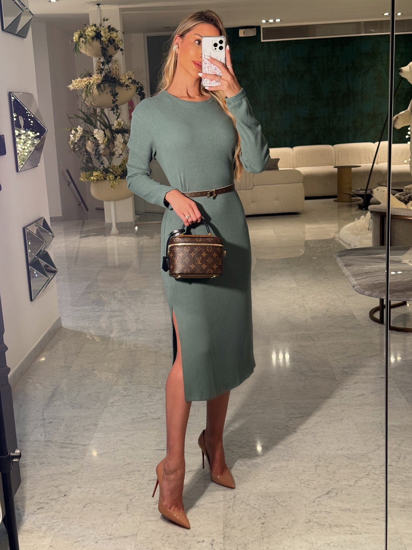 Vestido verde hyfve S.