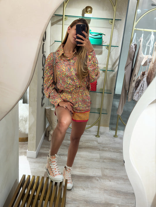 Set de camisa mangalarga y short bacterias