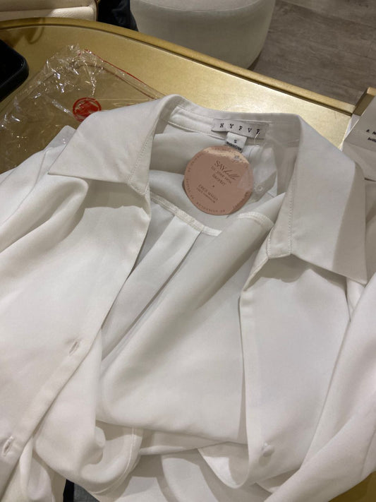 Camisa de seda blanca hyfve S. 40$