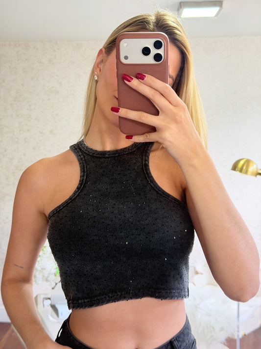 Top con brillos galita