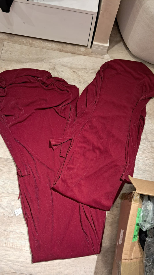 Vestido vino mangalarga brillante cb