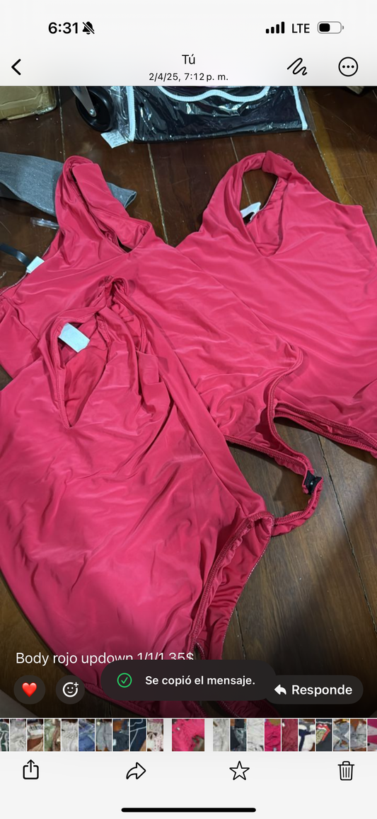Body rojo updown