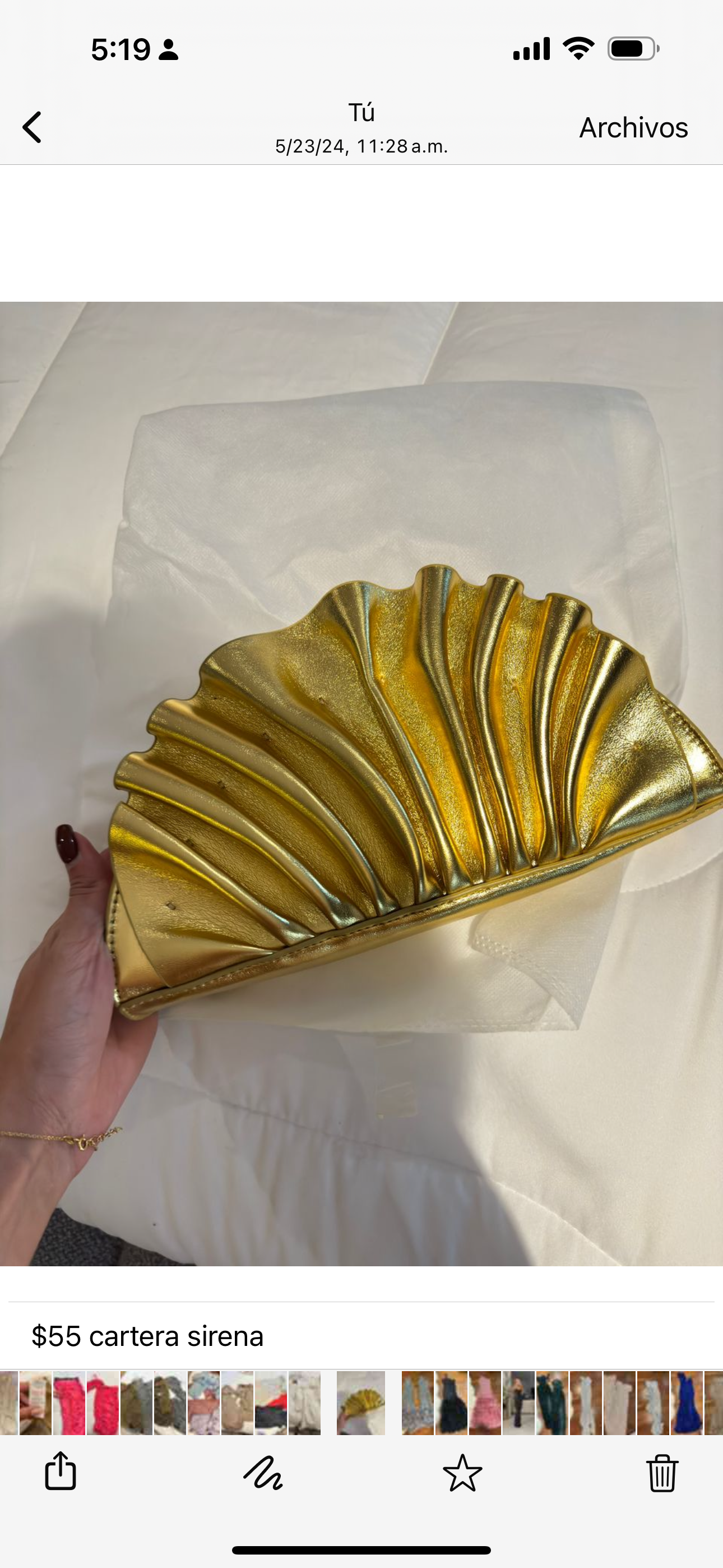 Cartera sirena