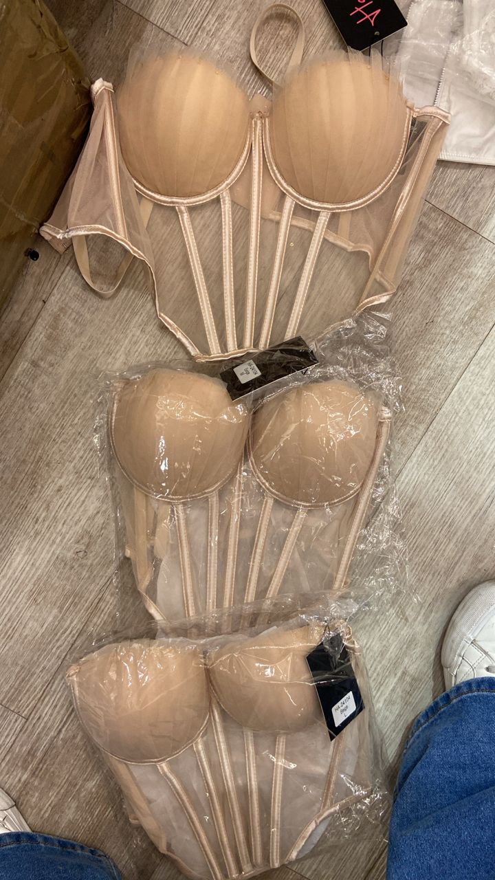 Top Corset beige hana